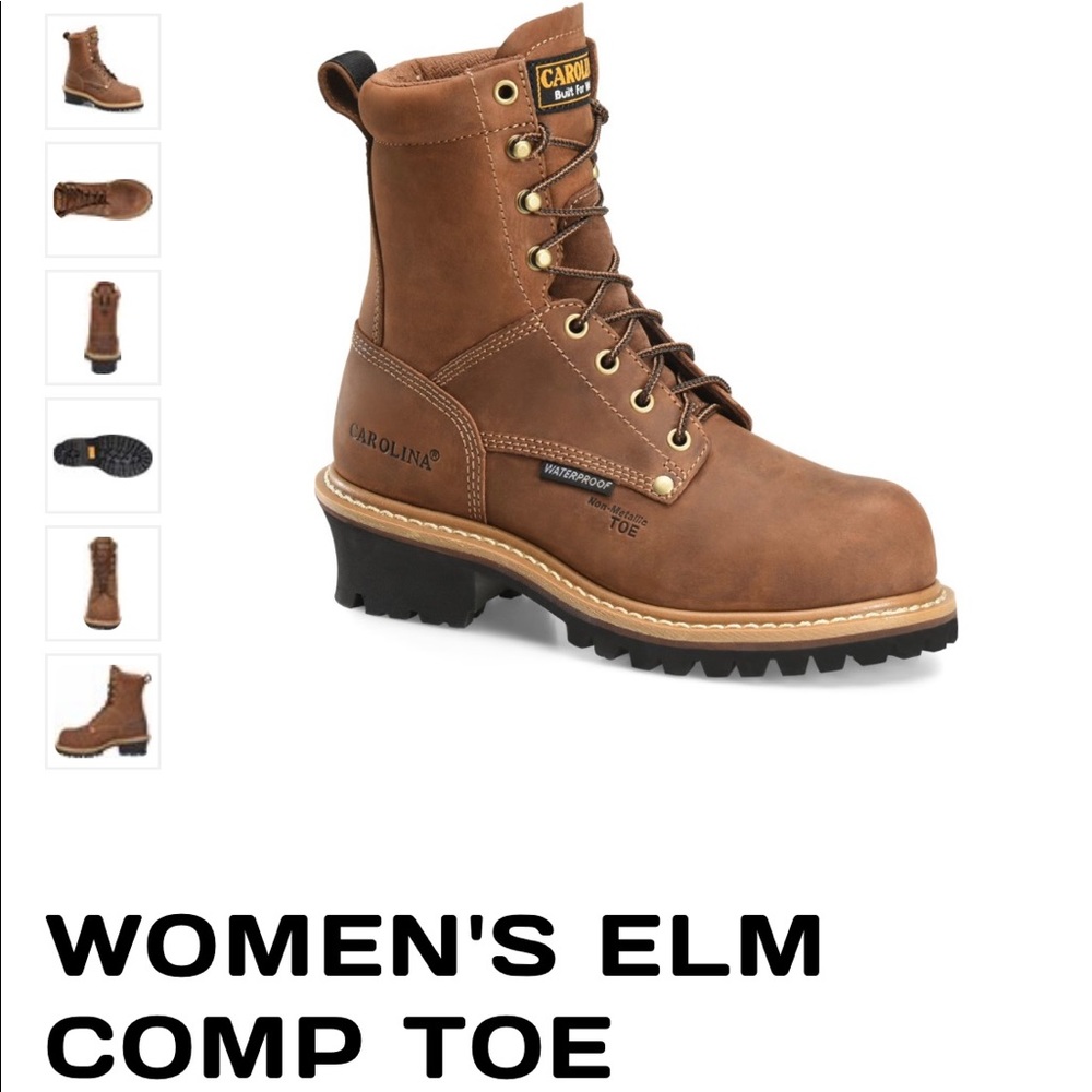 EUC Carolina Women’s Elm Composite Toe Boots